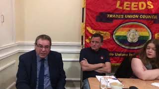 Aiden McCarthy Usdaw divisional political officer [upl. by Redle]