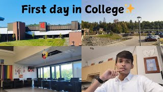 First day in college😀 Canadore college drive campus✌️✨sgvlogsyoutubesgvlogs0999 [upl. by Romeo]