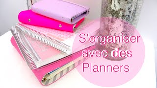 Sorganiser avec un agenda  Filofax Erin Condren Kikkik Plum Paper [upl. by Anelehs57]