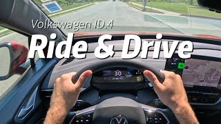 Unleashing the Future A Ride and Drive in the New Volkswagen ID4 [upl. by Datnow799]