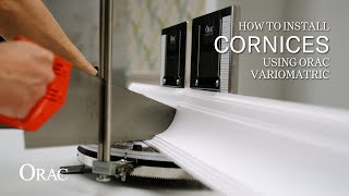 How to install cornices Using Orac Variomatric  Orac Installation Guide [upl. by Lindgren]