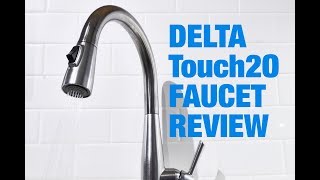 Delta Touch2O Faucet Review  The Good and the Bad [upl. by Mahsih]