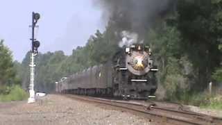 Chasing NKP 765 In Northeast Ohio Part 9 On The Move Northbound And Down [upl. by Ivens]