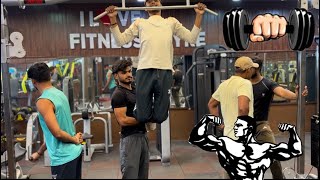 Ajj koi Masti nhi 💪🏻💪🏻  Ajj sb serious ho kr gym Kr rhe hai❤️‍🩹 [upl. by Itida479]