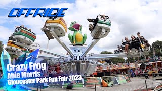 Crazy Frog  Abie Morris Offride  Gloucester Park Fun Fair 2023 [upl. by Imorej]