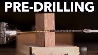 Choosing The Right Size Pre Drill Bit  Beginner [upl. by Retrac]