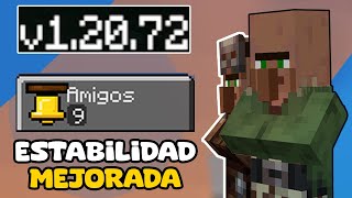 ¡TODO LO NUEVO actualización Minecraft Bedrock 12072 OFICIAL MCPE 12071 [upl. by Elyac950]