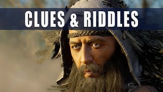 Assassins Creed Valhalla Clues and Riddles walkthrough [upl. by Fey]