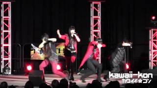 AKINO amp bless4  quotSousei no Aquarionquot Live Performance Kawaii Kon 2012 [upl. by Ahtimat]