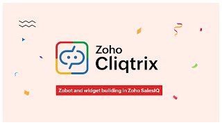 Cliqtrix25  An overview of Zoho SalesIQ Platform  Getting Started Videos [upl. by Elimac667]