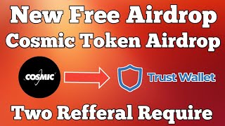 Cosmic Token New Free Airdrop 2022Instant Free ClaimAirdrop Drops [upl. by Hadihsar]