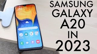 Samsung Galaxy A20 In 2023 Still Worth It Review [upl. by Aihsein]