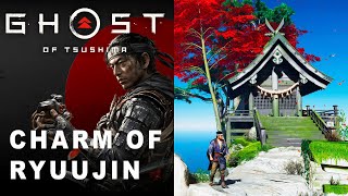 Ghost of Tsushima — Charm of Ryuujin Location Hazy Cliff Shrine [upl. by Harold264]