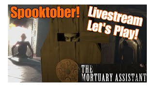 Different Endings The Mortuary AssistantSpooktober Livestream Lets Play Part 2 [upl. by Aspa111]