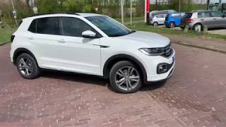 English review Volkswagen NEW TCross R line 2019 inside amp outside [upl. by Gabby]