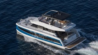 Fountaine Pajot MY 6 Power Catamaran 2023  The 480 HP Power Catamaran From Fountaine Pajot [upl. by Barren]