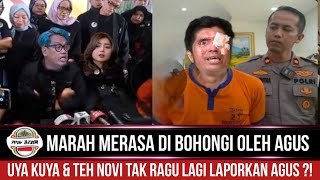 Uya kuya amp teh novi tempuh jalur hukum Akibat agus pura2 tidak bisa melihat berujung petaka [upl. by Mila]