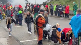 Umzug Donzdorf 07012024 letzter Part 4K Narrensprung Fasnetsumzug carnival parade [upl. by Stulin187]