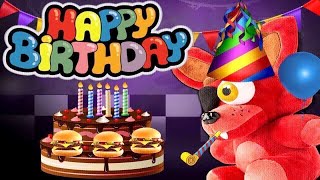 FNAF Plush  Foxy’s Birthday [upl. by Auqinehs987]