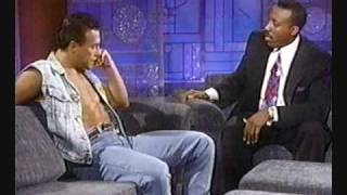 Van Damme on Arsenio Hall Universal Soldier Part 2 [upl. by Asihtal114]