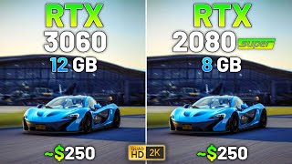 10 Games on RTX 3060 vs RTX 2080 SUPER in 2024  1440p [upl. by Nabroc]