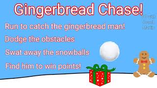 Gingerbread Man Chase  Christmas Brain Break  GoNoodle  Just Dance [upl. by Sadoc]