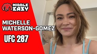 Michelle Waterson signed new 8fight contract ahead of UFC 287 [upl. by Esertal]