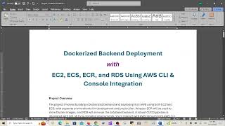 Build amp Deploy FullStack App on AWS with ECS EC2 RDS amp GitLab CICD [upl. by Nired]