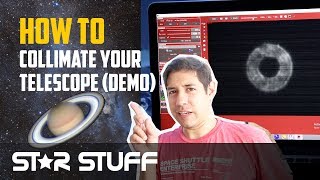 How to Collimate your SCT Telescope  Amazing Saturn Opposition [upl. by Ycinuq]