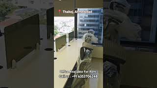 Ahmedabad Office For rent thaltej officerent ahmedabad tranding gujju property buysellrent [upl. by Anirac951]