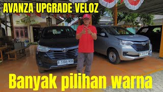 AVANZA UPGRADE VELOZ BANYAK PILIHAN WARNA [upl. by Bondon]