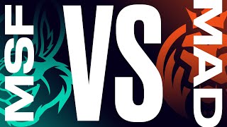 MSF vs MAD  Week 4 Day 1  LEC Summer Split  Misfits Gaming vs MAD Lions 2021 [upl. by Waligore]