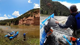 Peak Flows and Salmon Flies Fly Fishing the Upper Colorado River flyfishing fishing rafting [upl. by Koziel848]