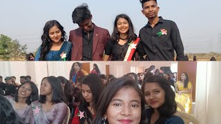 Freshers Day🎊  Sai Nath University 🏫  Vibe with Knk [upl. by Yeclek]