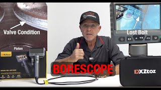 Peek Inside Your Engine RealWorld Borescope Review Unleash the Power of the DXZtoz Borescope [upl. by Reis]