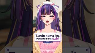 PENTINGNYA PENGGUNAAN TANDA KOMA DENGAN BAIK DAN BENAR vtuber shorts [upl. by Kries]