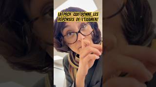 La PROF qui donne toutes les réponses de l’EXAMEN 😲 prof enfants examen [upl. by Ij352]