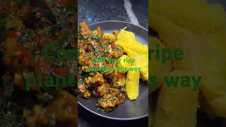 NEVER THROW YOUR RIPE PLANTAIN trending foryoufood viralfood [upl. by Rabaj]