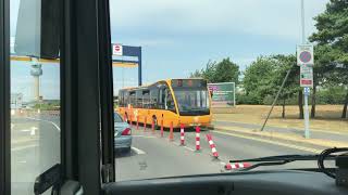 Full Route Visual  Kinchbus Skylink  Leicester to Derby  915 BF67 WHN [upl. by Sirromaj943]