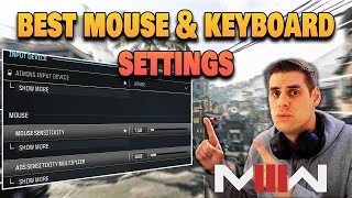 Best Modern Warfare 3 Mouse and Keyboard Settings [upl. by Sukey15]