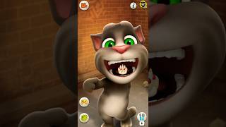 🤪 🎂 Talking Tom funny Talking talkingcat gameplay shortvideo [upl. by Inod]