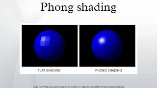 Phong shading [upl. by Adikam240]