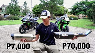 Original vs Replica SC Project Exhaust  Anong Mas Pipiliin Mo [upl. by Nerrad]