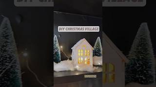 DIY Christmas Village [upl. by Lyall35]