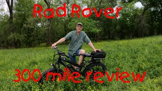 Rad Rover Electric Bike 300 Mile Review [upl. by Bernadina]