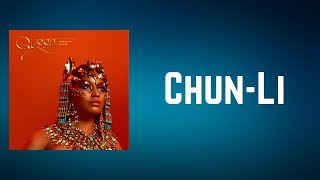 Nicki Minaj  ChunLi Lyrics [upl. by Aicilf548]