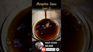 Mongolian Sauce 😍 shorts food recipe ytshorts [upl. by Cypro]