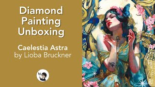 Diamond Painting Unboxing  Jaded Gem Shop  Caelestia Astra [upl. by Girardi]