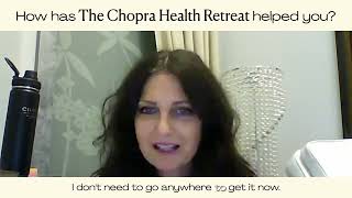 Chopra Health Retreat Testimonial [upl. by Levinson]