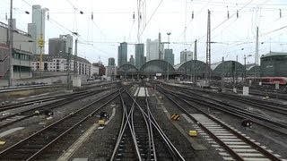 Führerstandsmitfahrt von Mainz Hbf nach Frankfurt Hbf  BR 143  DB Deutsche Bundesbahn Nr 14 [upl. by Lolanthe588]